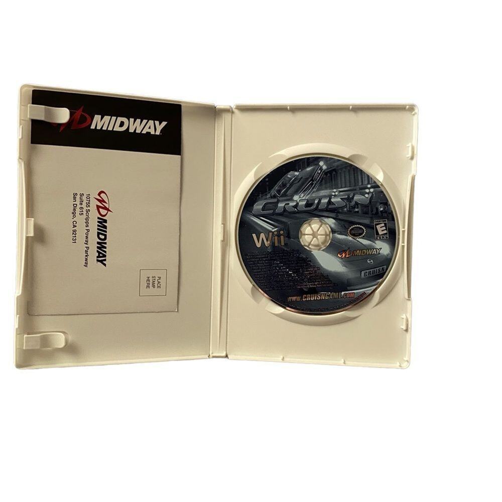 𝅺Nintendo Wii Midway Cruisn City Import Muscle Car Racing Video Game Tested - Picture 3 of 3